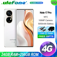 Ulefone Note 17 Pro,24 Гб+256 Гб,Android 13,NFC,6.78\