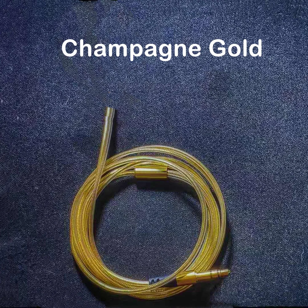 2 قطعة/الوحدة 1.3 متر 18 الأساسية الألومنيوم احباط سلك استبدال الصوت كابل سماعة صيانة سلك Earphone بها بنفسك سماعة كابل الملحقات