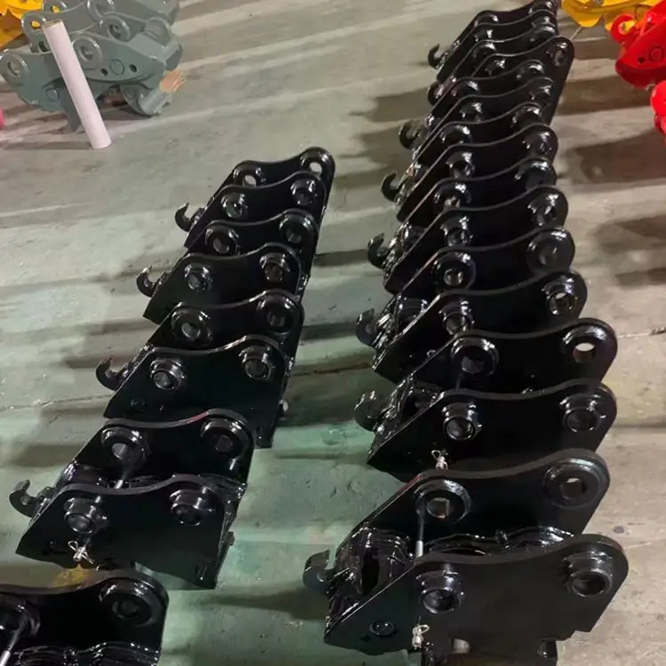 وصلة تغيير وصلة ربط سريعة ميكانيكية صغيرة لتبادل دلو الحفارة للحفارة