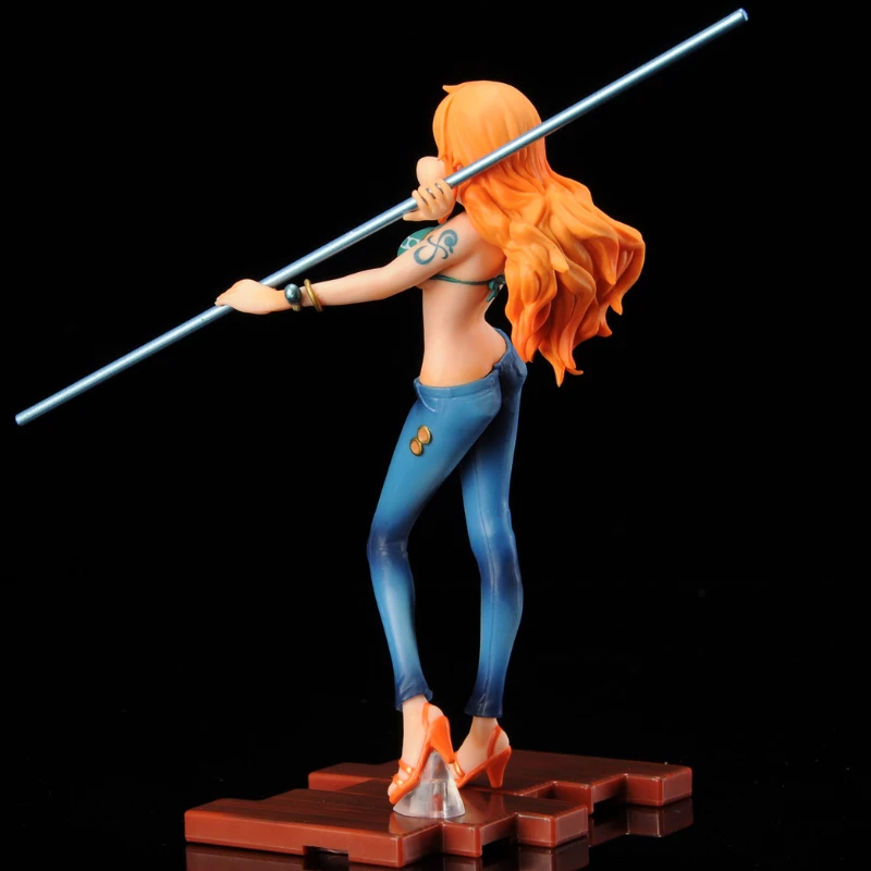 In Stock Original Bandai FZ One Piece Little Thief Cat Nami Action Figure Animation Toy Gift Model Collector Hobby Anime Genuine