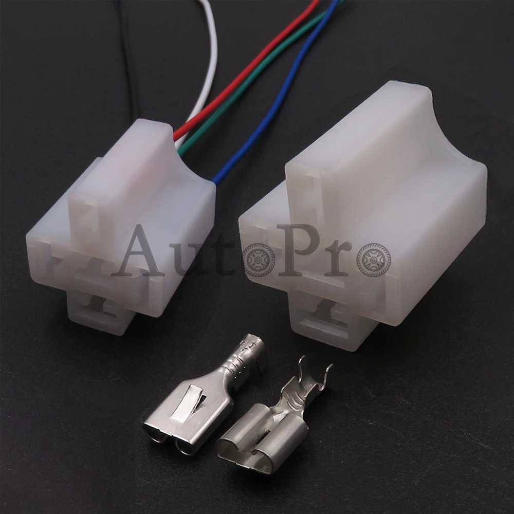 

1 Set 5 Hole Auto Large Current Connector Car Unsealed Wire Plug Automobile Starter Instrument Relay Socket