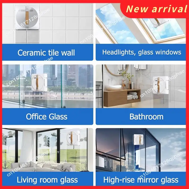 N89R 7 عبوات من قماش التنظيف لروبوتات تنظيف النوافذ Ecovacs Winbot W1 Pro/W1/W2 Omni/W2، عبوات منظفات Ecovacs قابلة لإعادة الاستخدام