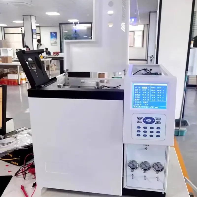 i chromatograph (equipped with hydrogen generator), equipped with FID (thermal conductivity detector)