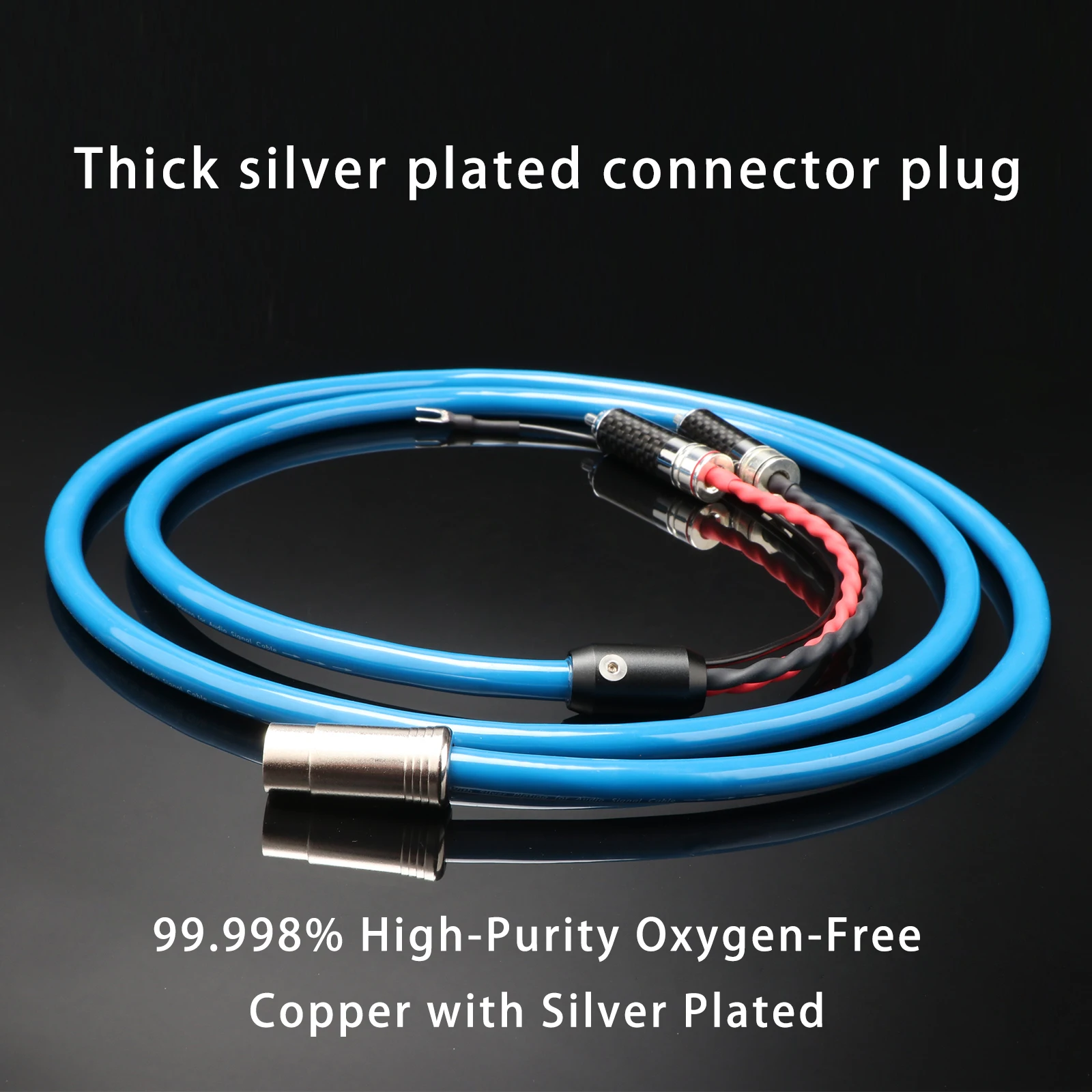 5 Pin DIN Male/Female to 2RCA Phono Cable 4cores Phono Line With Ground Wire RCA Cable for LP Vinyl Record Phonograph Tonearm