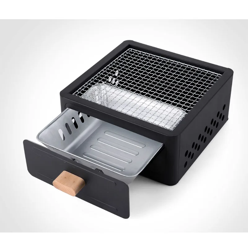 

1Set New Outdoor BBQ Camping Stove Brazier Barbecue Grill Stove Tea Cooking Household Carbon Charcoal Stove Heating Brazier
