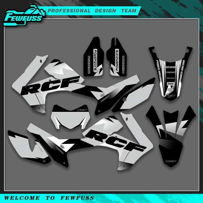 

Fewfuss For HONDA CRF250L CRF 250L 2012 2013 2014 2015 2016 2017 2018 2019 2020 Motorcycle Custom Graphics Decals Stickers