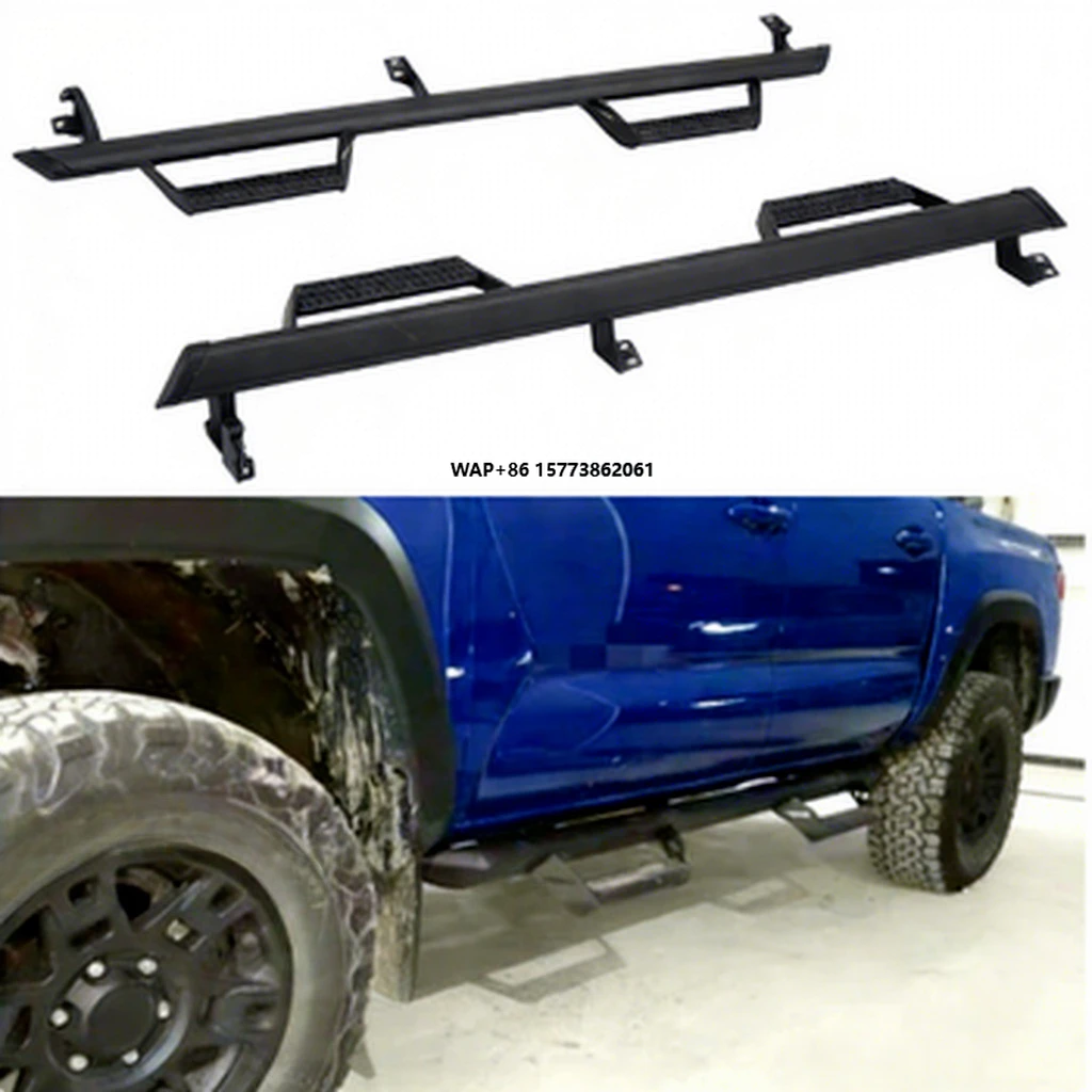 

Side Step Nerf Bars for 2016-2023 Tacoma, Running Boards & Side Step Bars