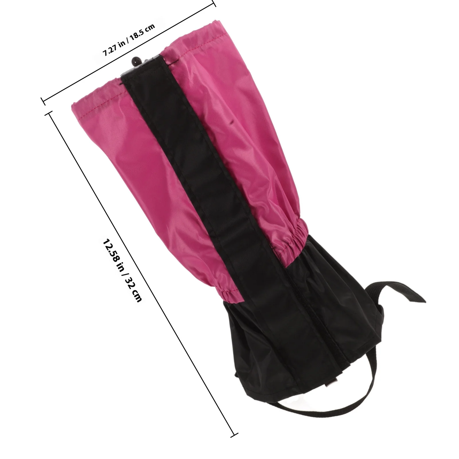 1 زوج مقاوم للماء المشي لمسافات طويلة الجراميق قابل للتعديل المطاط حزام القدم تسلق الأحذية الثلوج الطين حماية أنيق مريح دائم الساق