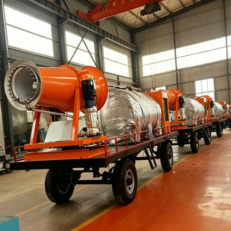 Fog Cannon Machine Water Mist Sprayer Agriculture Pesticide Sprayer 10000 Liter Truck Dust Suppression Equipment