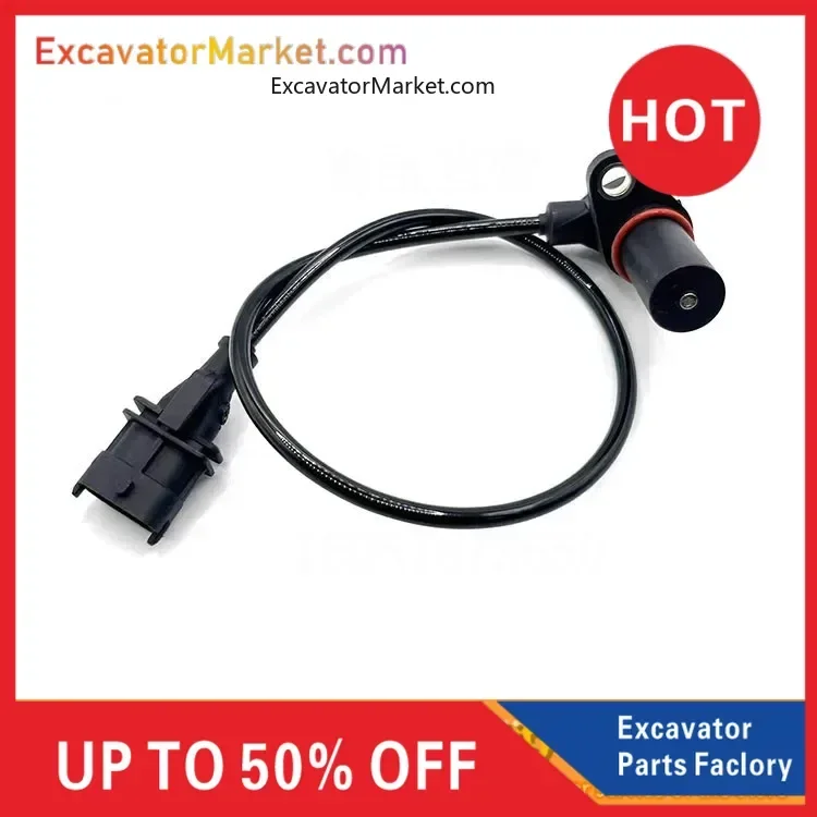 For SANY SY Crankshaft Sensor 195 215 235 275 305 335-8 Crankshaft Camshaft Sensor high quality durable excavator accessories