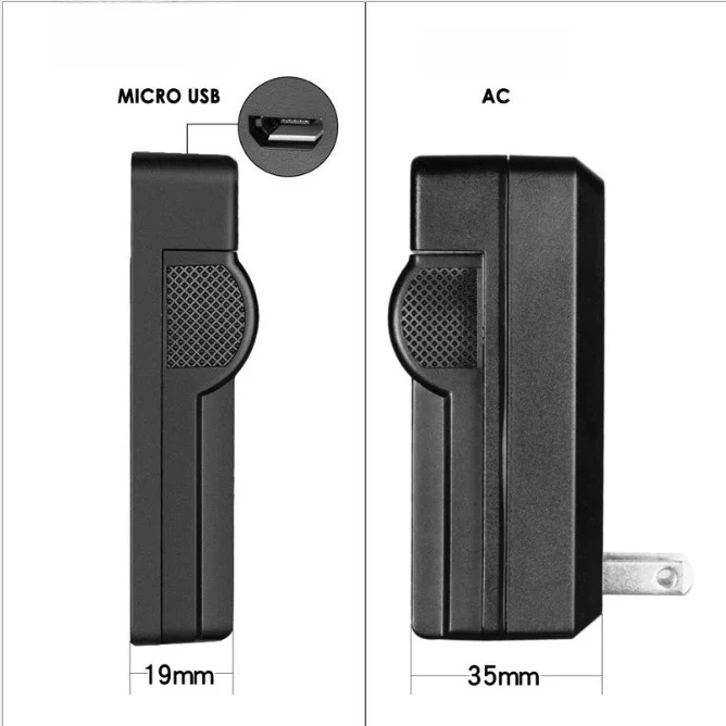 شاحن USB مزدوج لبطاريات FV50/FV70/FV100/FM50/FM500H/F97 سريع مايكرو USB ونوع C شحن LED مؤشر الطاقة لسوني