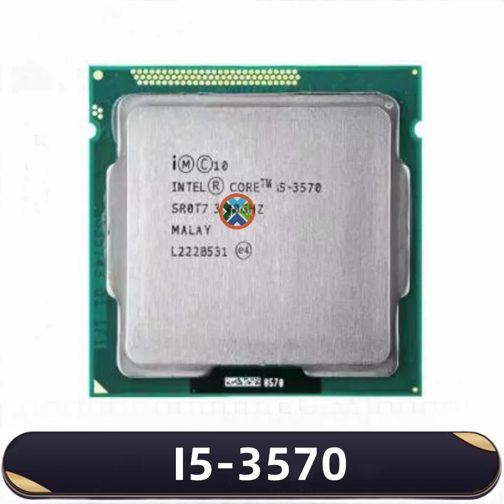 

Core i5 3570 Processor Quad Core 3.4Ghz L3=6M 77W Socket LGA 1155 Desktop CPU I5-3570