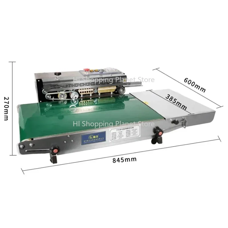 

New Portable Sealing Machine Commercial Rice Plastic Bag Fast Sealing Machine Automatic Food Packaging Bag Heat Sealing Machine