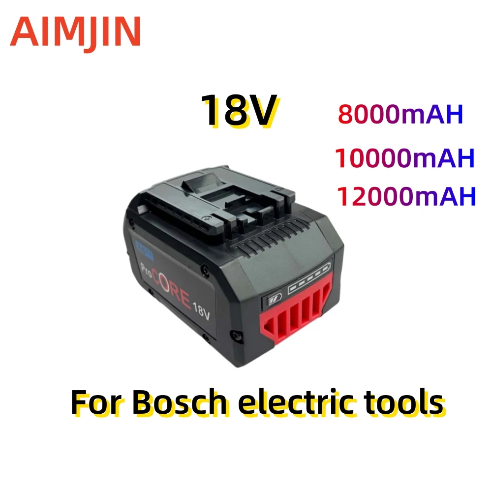 

For Bosch 18V backup battery 100% brand new 18V/8.0/10/12 ah rechargeable lithium-ion battery