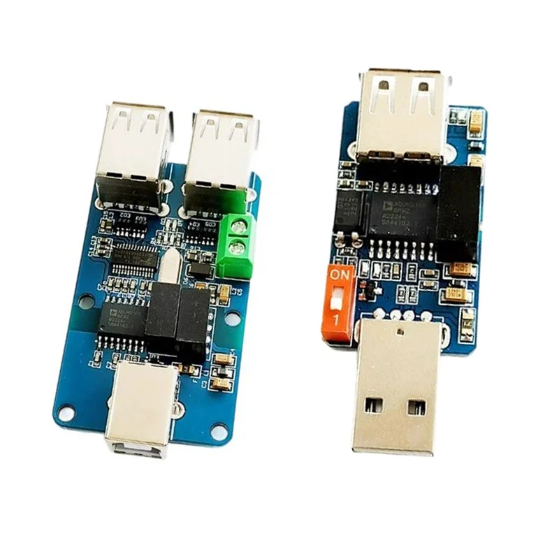 1/4 Channel USB Isolator Module USB-to-USB Isolation Coupling Protection Board ADUM3160 DIY