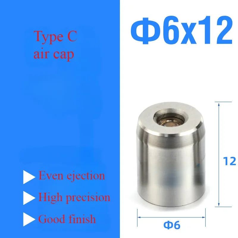 New 1pc CUMSA Air Valves Mold SUS420 Stainless Steel Air Ejector Pins Plastic Mold Product Air Exhaust Valves