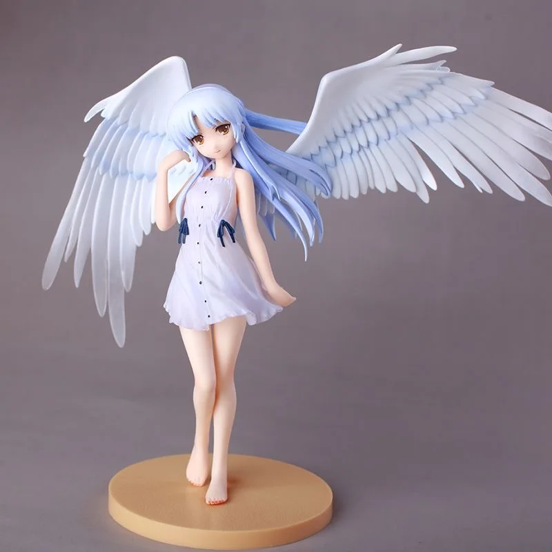 Cute Angel Beats Rikka Hikigaya Anime Figure Model Ornament Desktop Decoration Toys Pvc Doll