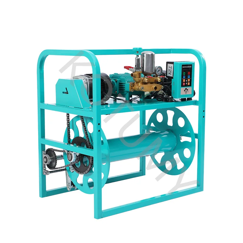 Agricultural Dosing Pipe Electric Remote Control Manual Pipe Collecting Frame Water Frame Water Pipe Storage Manual Pipe Reel