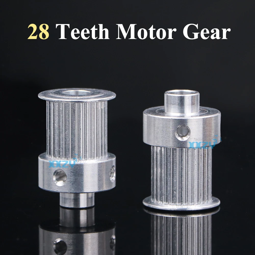 28 Teeth Pully Gear for Arprint Atexco Inkjet Printer Motor Belt Gear for Wide Format Printer