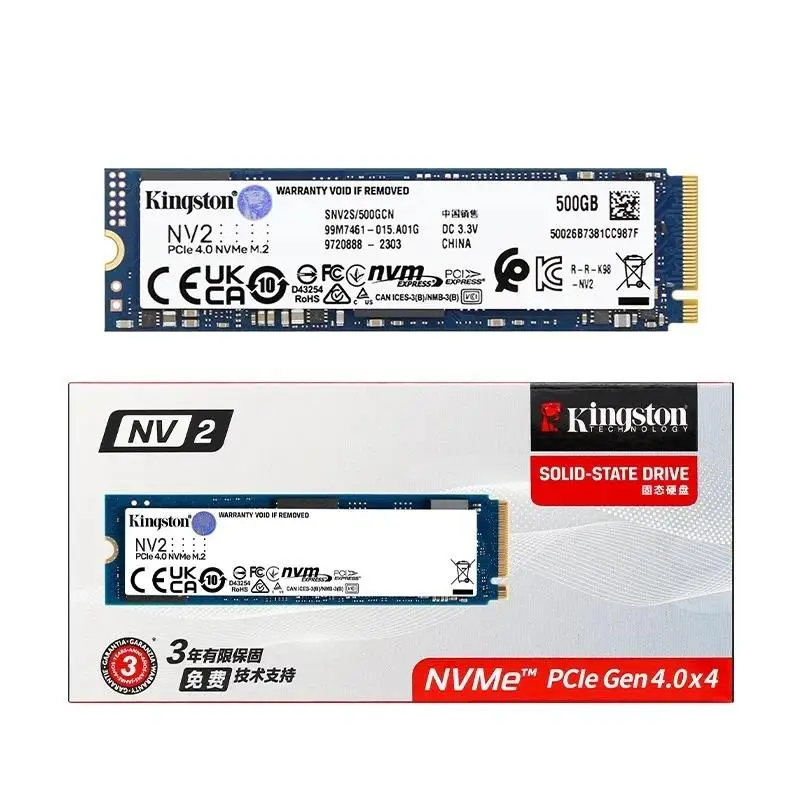 New! NV2 SSD 1TB 2TB 4TB 250GB 500GB NVMe PCIe Gen 4.0x4 Solid State Drive M.2 2280 Internal SSD nvme m2 for Desktop Laptop