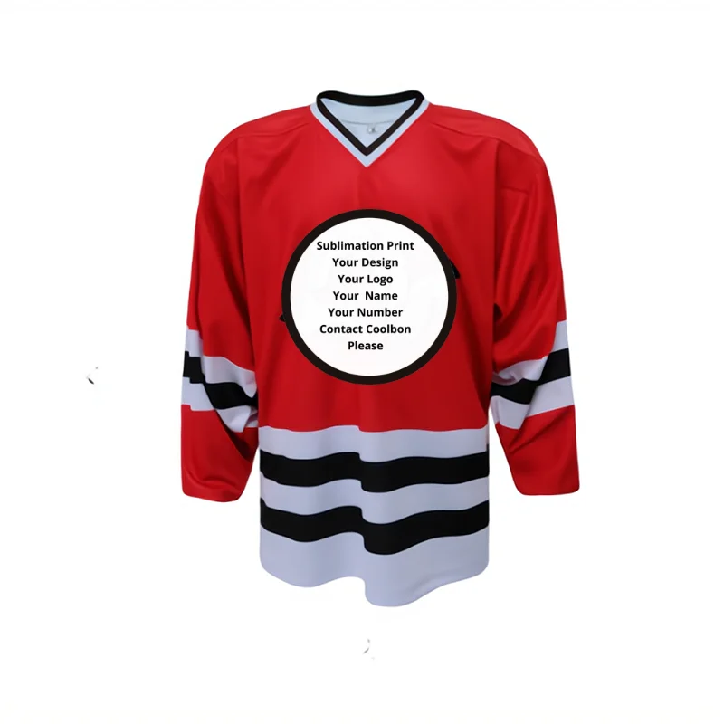 Hot Sale Custom Made Sublimation Print Ice Hockey Jersey