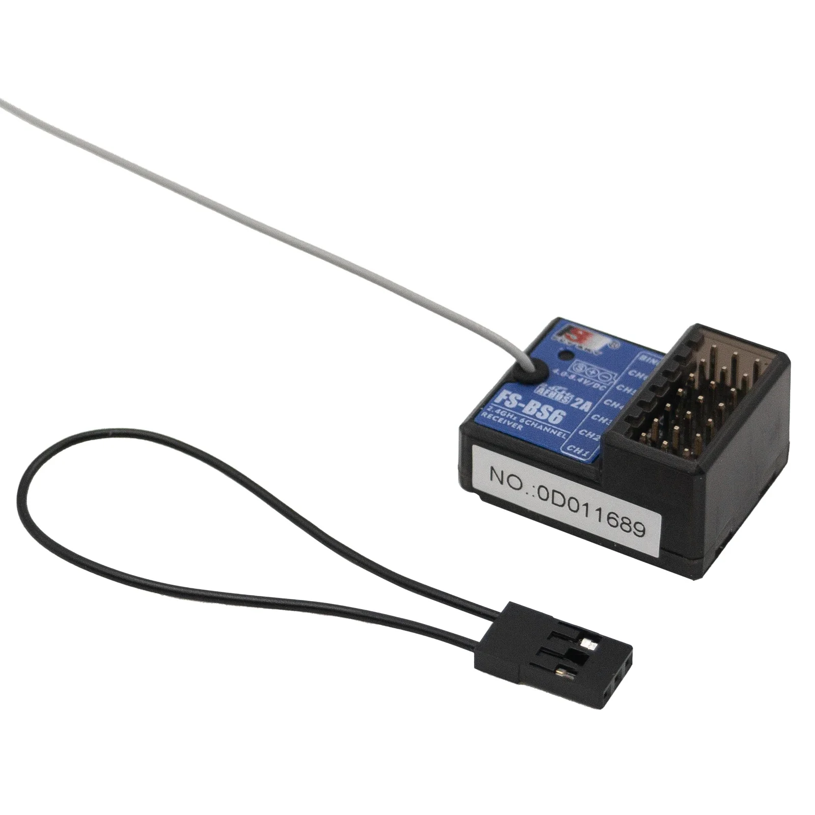 FLYSKY FS-BS6 BS6 2.4G 6CH PWM Ontvanger Radiosysteem voor Flysky FS-GT5 FS-IT4S Zender RC Auto Crawler Voertuig Boot Speelgoed onderdelen