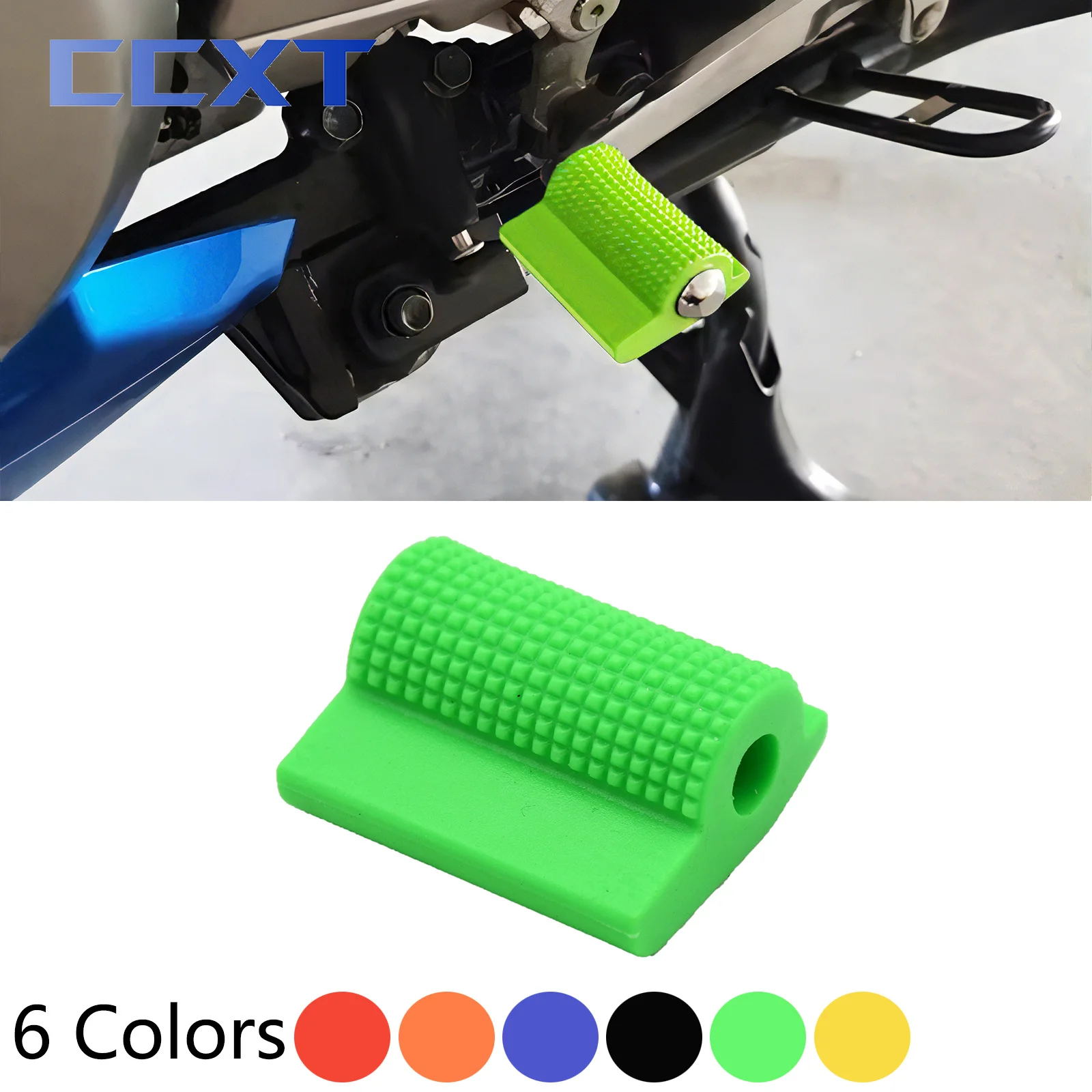 Motorcycle Shift Gear Lever Pedal Rubber Protector For Kawasaki Ninja 250 300 400 650 Z300 Z400 Z650 Z750 Z800 Z900RS Z1000SX