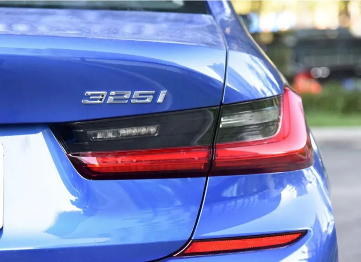 Adesivo per bagagliaio di un\'auto 3d per BMW 316i 318i 320i 320d 325i 330i 330d 335i 340i E46 E90 E91 F30 G20 Logo Emblem Lettering accessori