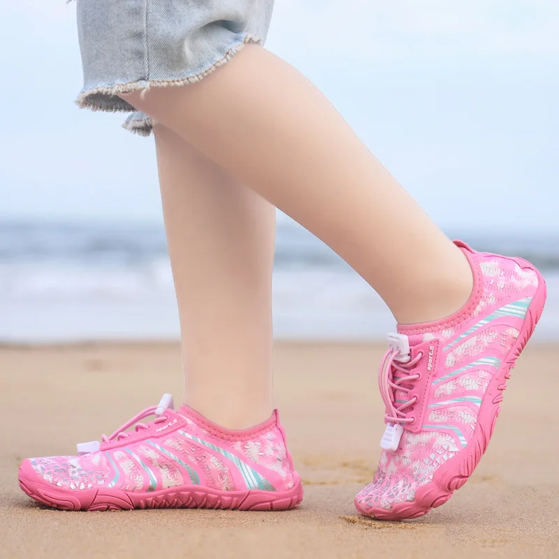 Sepatu Hiking Luar Ruangan Anti Selip untuk Dewasa dan Anak-anak, Cepat Kering, Sungai Panjat Tebing, Berenang, Pantai, Rendam