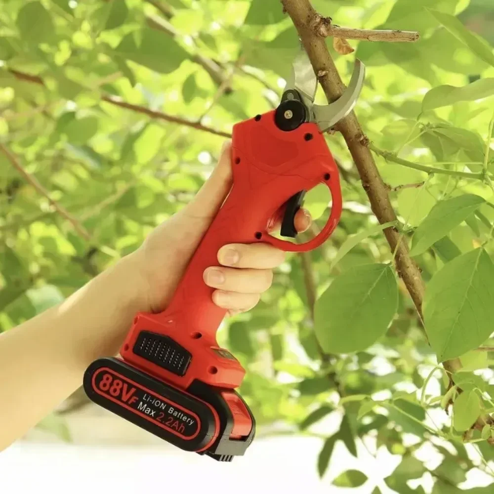 88V/48V Cordless Electric Pruner Shear for Makita Battery Efficient Fruit Tree Bonsai Brushless Pruning Tree Branches Cutter