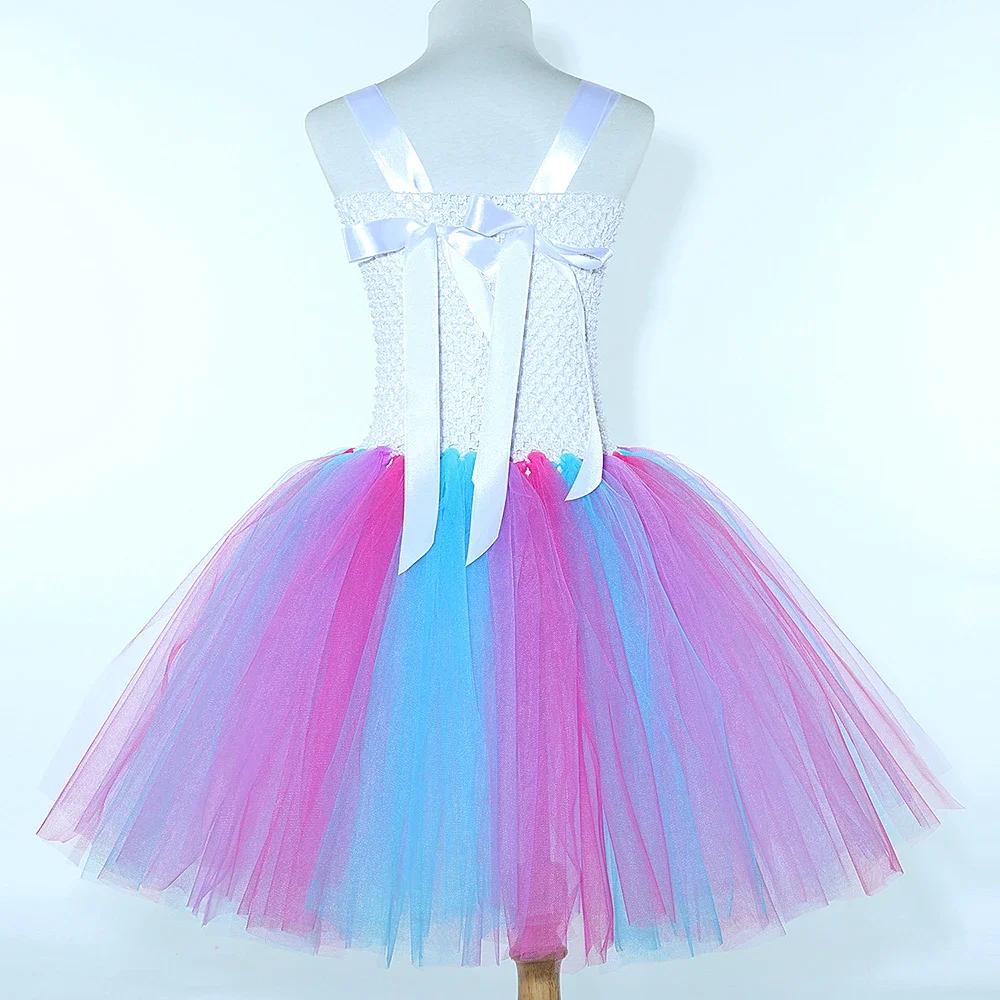 Baby Girls Cartoon Kitty Tutu Dress Cute Gabby Cat Costumes for Kids Birthday New Year Ballet Tutus Outfit with Ears Hairbow 12T view 5