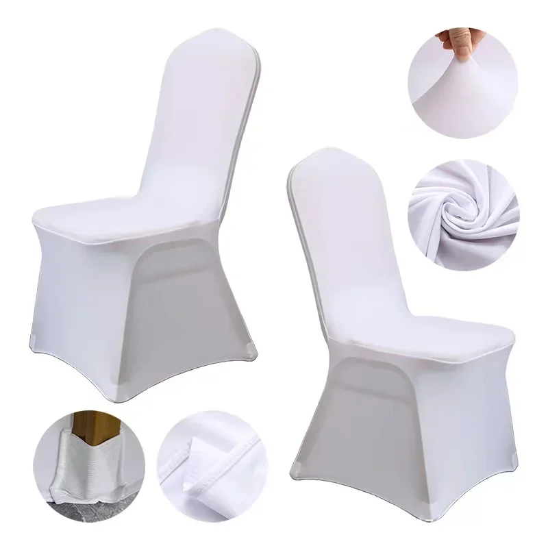 Wholesale Cheap Banquet Hotel Conference Spandex Elastic Chair Covers For Wedding Events