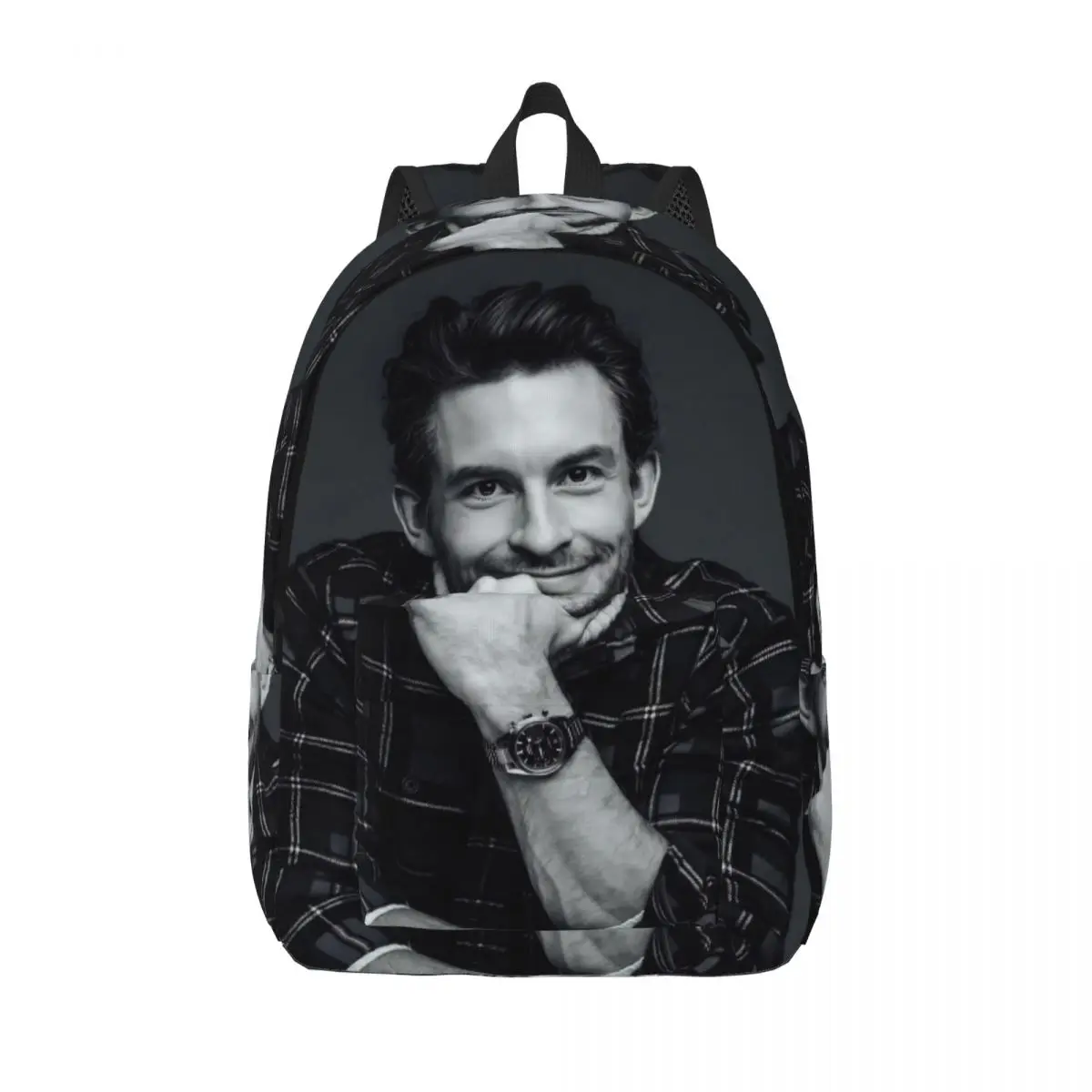 

Jonathan Bailey Backpack Middle High College School Student Wicked Actor Bookbag Teens Daypack Gift