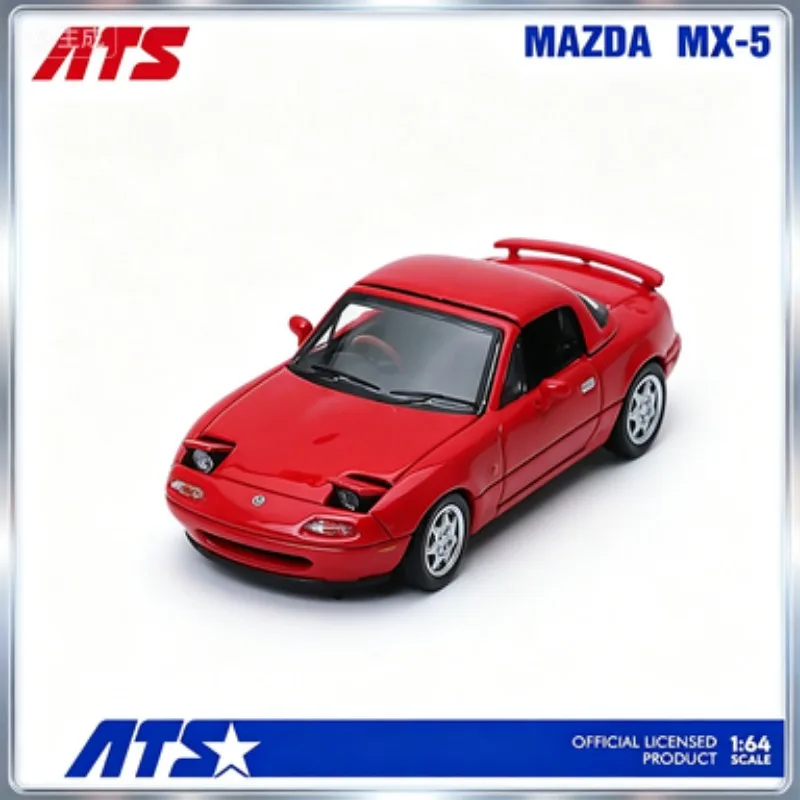 

ATS 1:64 Mazda MX-5 "Drifting D" Cast Alloy Car Model, Men's Gift, Adult Collection Decoration Piece.