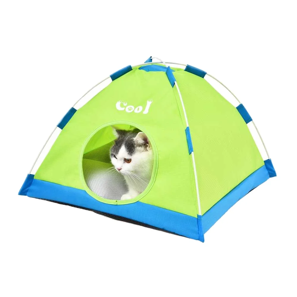 

Wholesale Pet Tent Portable Camping Waterproof Easy Set Up Tents Pet House One Touch Cool Dog Cat Tent Windproof