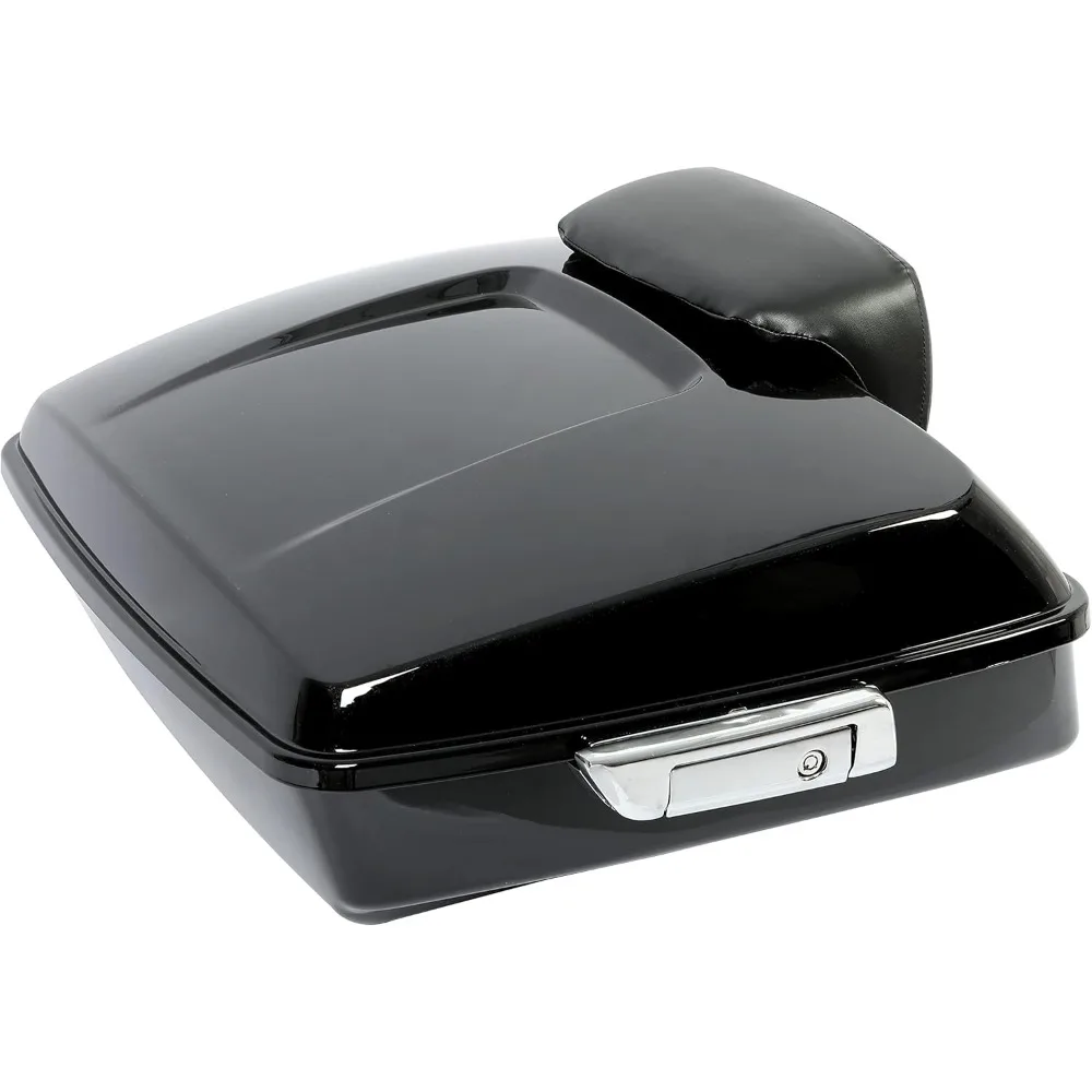 

chopped luggage trunk w/pad compatible with 2014-2024 harley touring road king road glide street glide electra glide tail box t