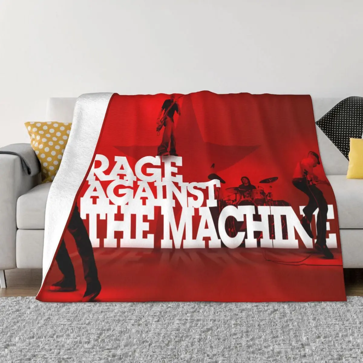 Rage Against The Machine 829 Blankets Knee Blanket Winter Warm Blanket Throw Blanket