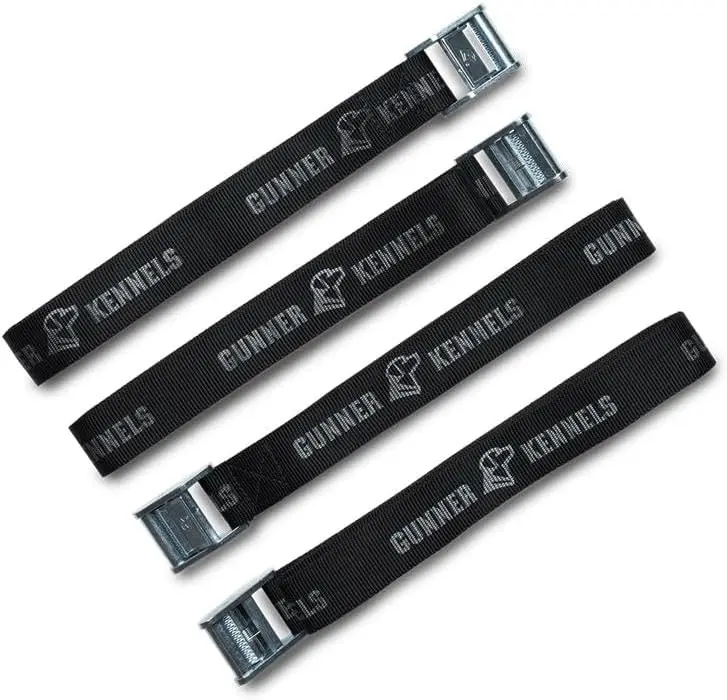 

Cam Buckle Tie Down Straps 8ft 4 Pack 5100LB Break Strength for Truck Cargo