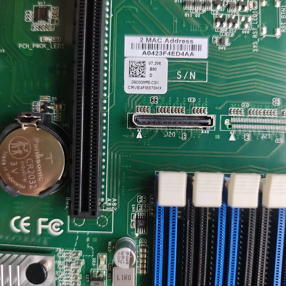 S5630 Single Channel Server Motherboard 3647 Pin S5630GMRE-CGN