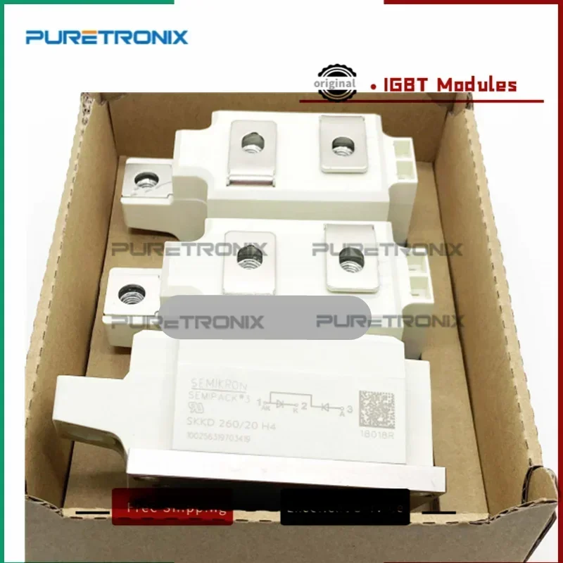 SKKD250/16 SKKD250/14 SKKD250/12 SKKD250/18 SKKD260/16 SKKD260/14 SKKD260/12 SKKD260/18 100% وحدة الثايرستور الأصلية الجديدة