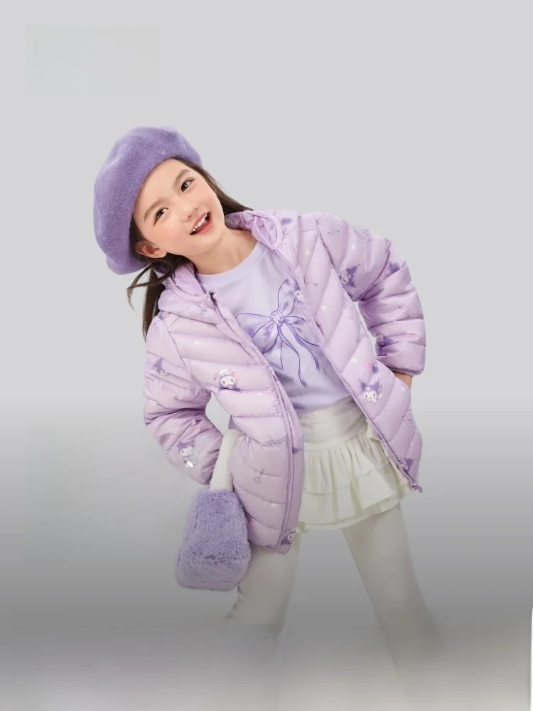 

Lightweight ort Children's down Jaet Bosideng Padded Coat for Girls And Boys Spring 2025 Nylon Fabric Du down Filling
