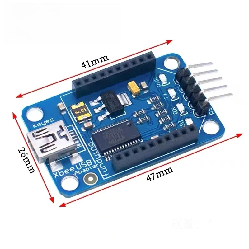 1/3/5PCS XBee Explorer Xbee USB Mini Adapter Module Board Base Shield Multifunction FT232RL USB To TTL Serial Port Module
