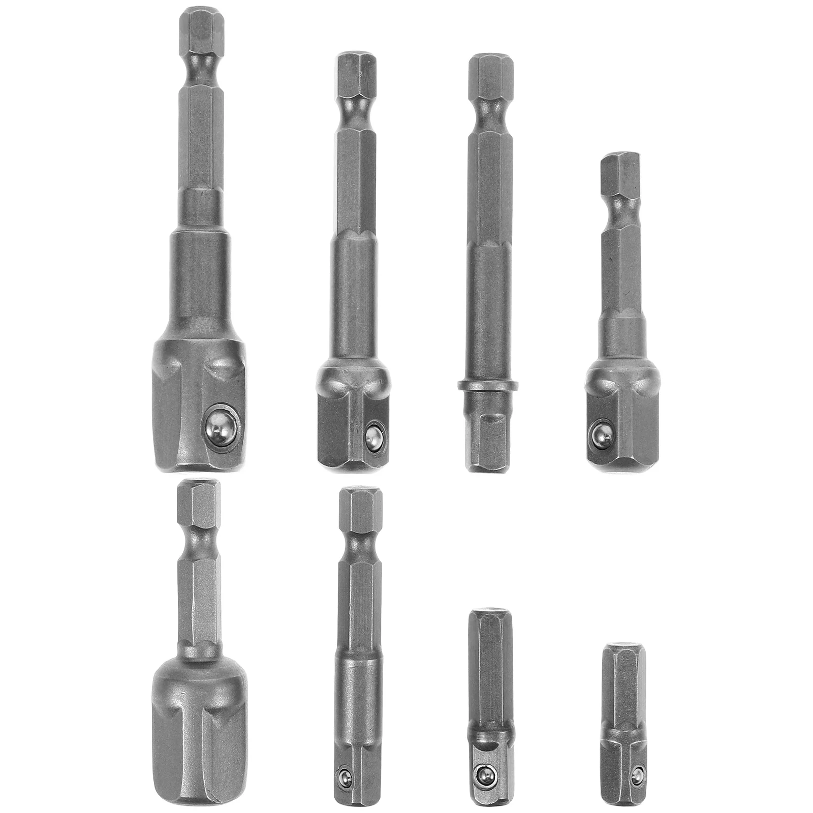 

Набор из 8 электрических адаптеров для торцевых головок, совместимых с дрелью и ударным шуруповертом