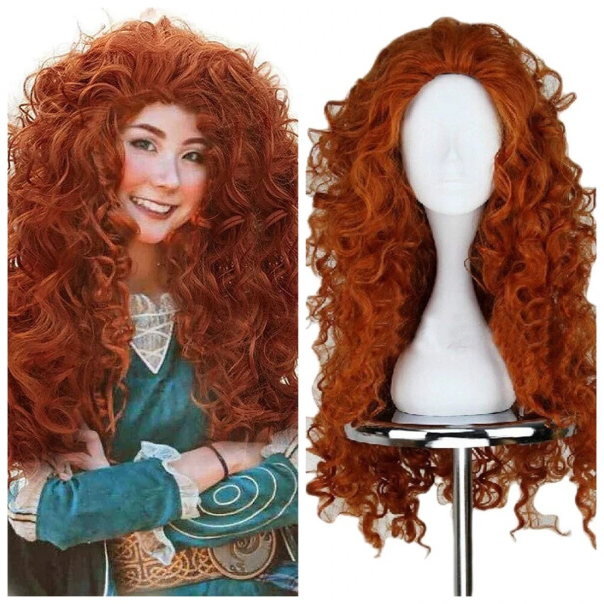 Perruque synthétique longue bo - Anime Cosplay Orange Hair avis et prix