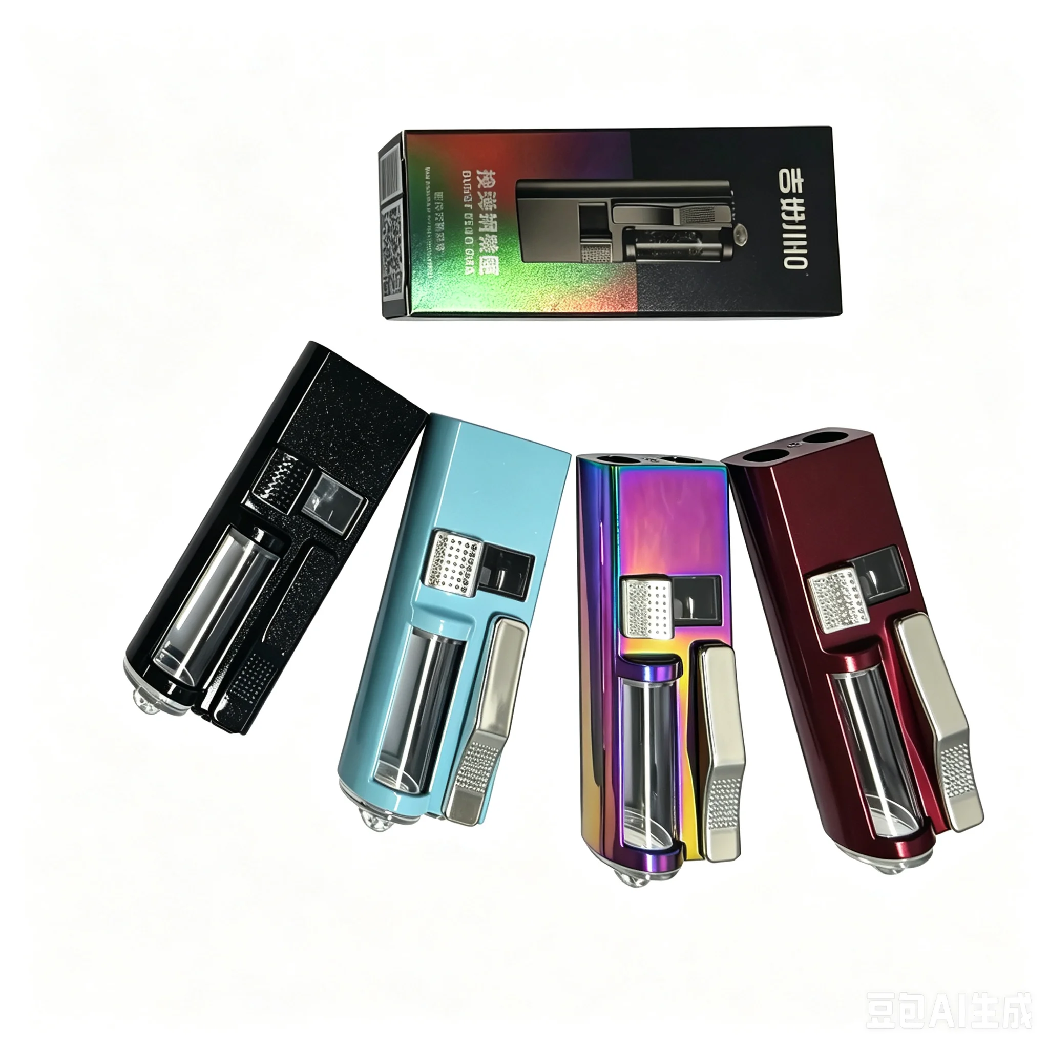 Self-made cigarette bubble mint and strawberry flavored cigarette accessories