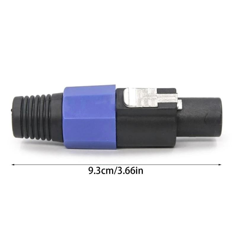 Professional Speakon Cable Connector for NL4FC Speakon 4Pole Plug Adapter