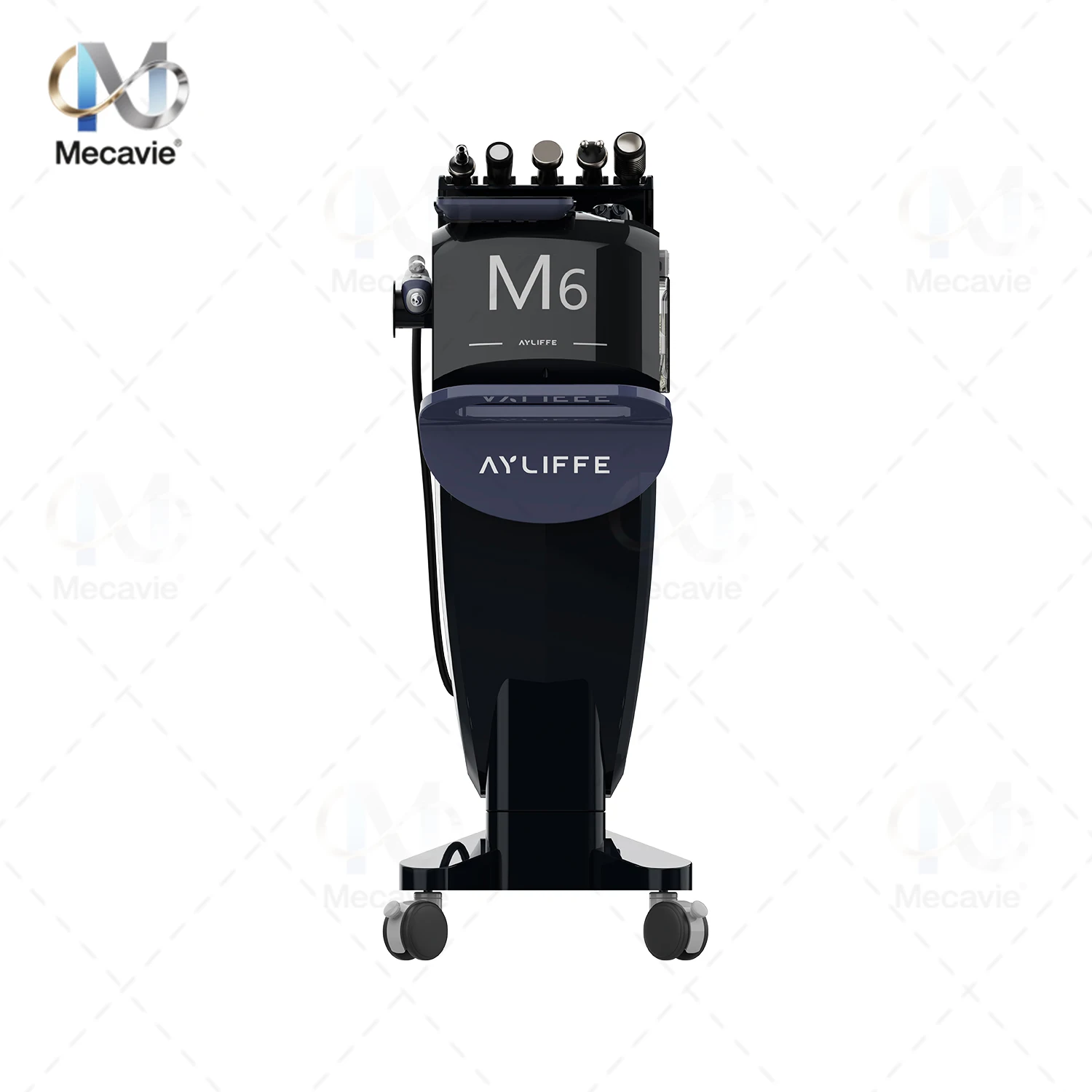 6-in-1-Sauerstoff-Hydro-Dermabrasionsmaschine für die Tiefenreinigung, Gesichtsaufhellung, Mikrodermabrasion, Mitesserentfernung, Heimschönheit