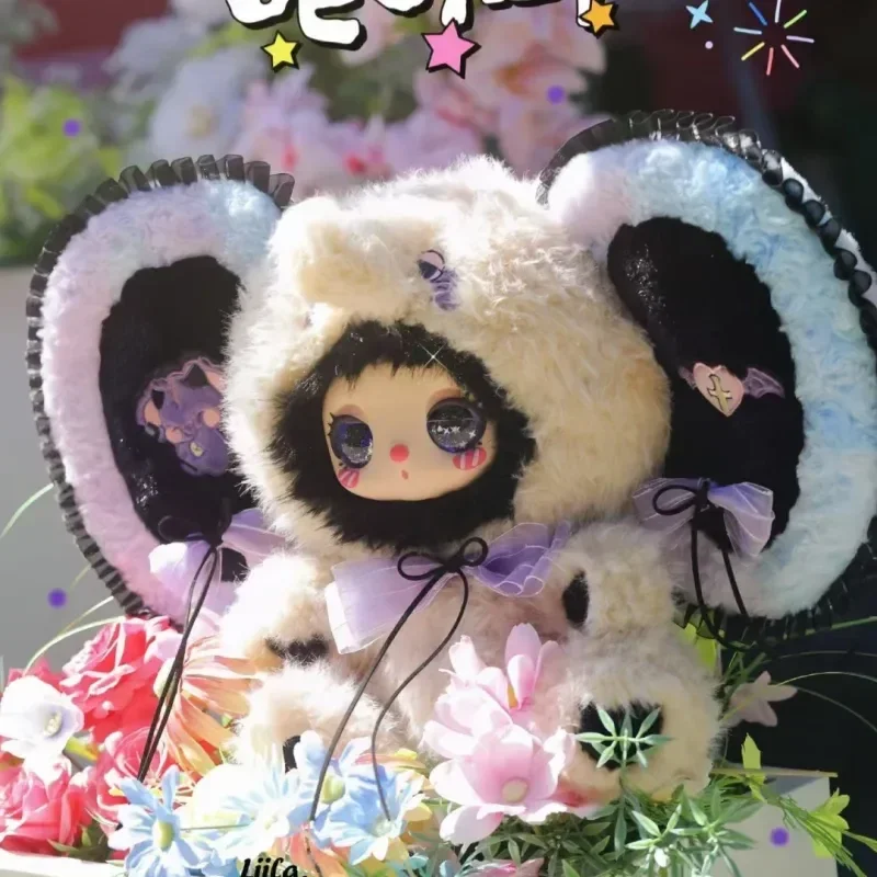 

Genuine Liila 600% V3 Masquerade Party With My Girl Series Vinyl Plush Blind Box Trendy Toy Collection Handmade Birthday Gifts