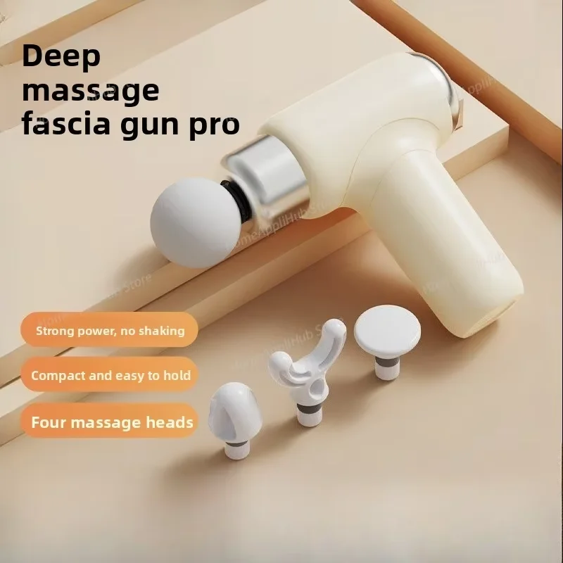 

Умный массажный пистолет, портативный фасциальный пистолет, электрический массажер, массажный молоток, домашний ударный массажер для тела, спины и шеи, ног