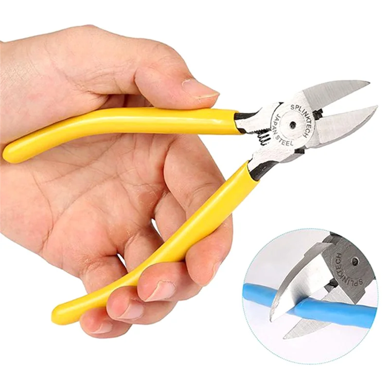 

A20F-Network Lan Cable Tester RJ45 Crimp Tool Pass Through Modular CAT6 Cat5e Cat5 Crimping Kit 150PCS Through Connectors